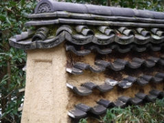 安楽寺の土塀
