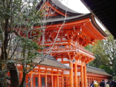 下鴨神社・桜門(20180306)