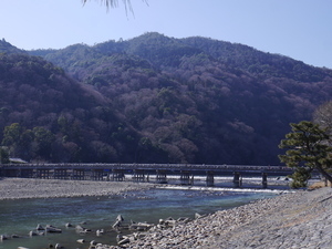 嵐山・渡月橋(20190204)